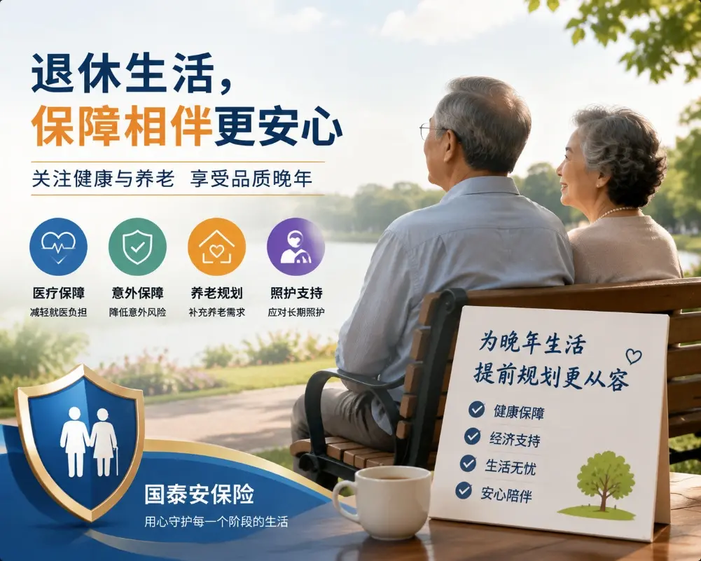 退休后还需要买保险吗?老年阶段保障重点和年轻时有什么不同?(图1) 退休后还需要买保险吗?老年阶段保障重点和年轻时有什么不同?(图1)
